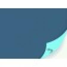 Napperons Dunicel 84x84 reversible salte/bleu mint - 20 pcs